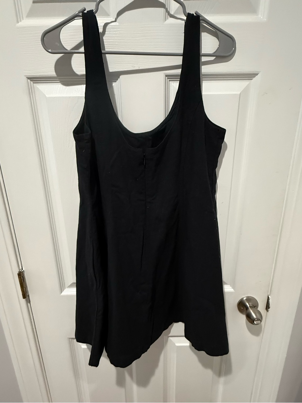 Abercrombie & Fitch Black Scoop Neck Mini Dress
